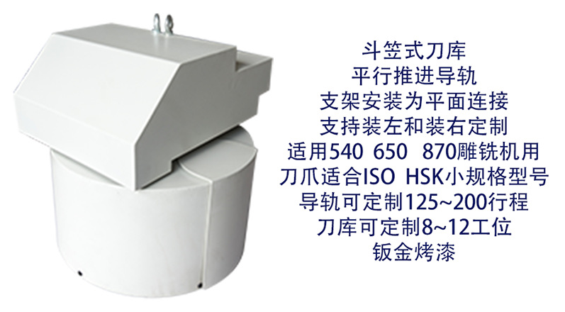 精雕機(jī)刀庫(kù)龍利有幾種選擇？